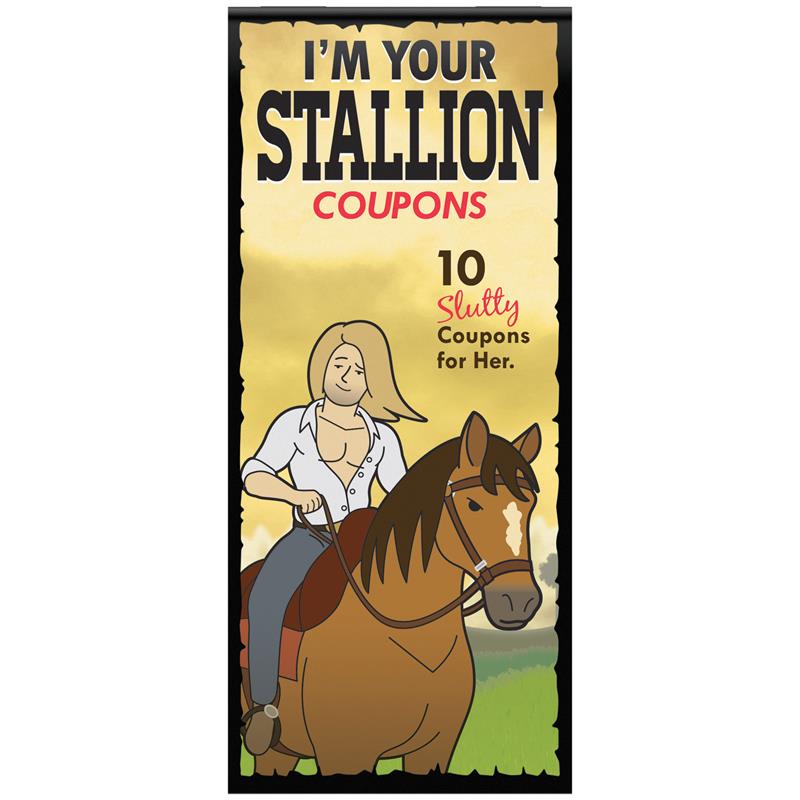 10 Cupones para Ella Im Your Stallion